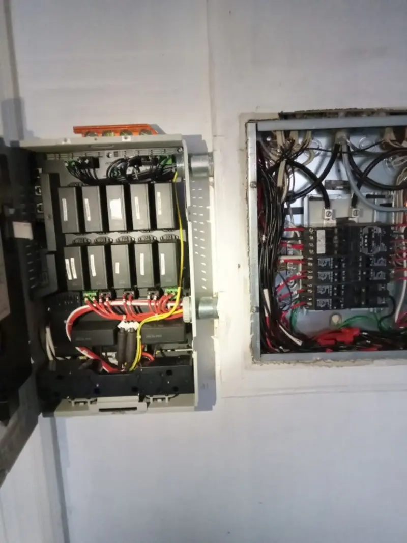 Electrical panel upgrade completed for Electrical Inspection in Overland